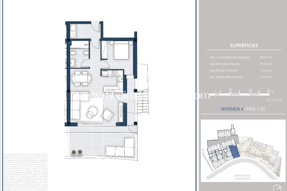 Neubauten - Apartment - Arenal d´en Castell - pueblo