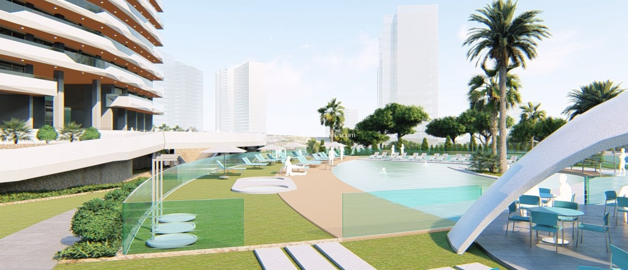 Neubauten - Apartment - Benidorm - Poniente