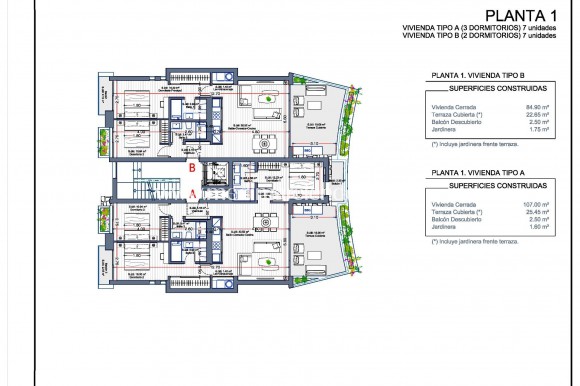 Neubauten - Apartment - Cartagena - La Manga Del Mar Menor