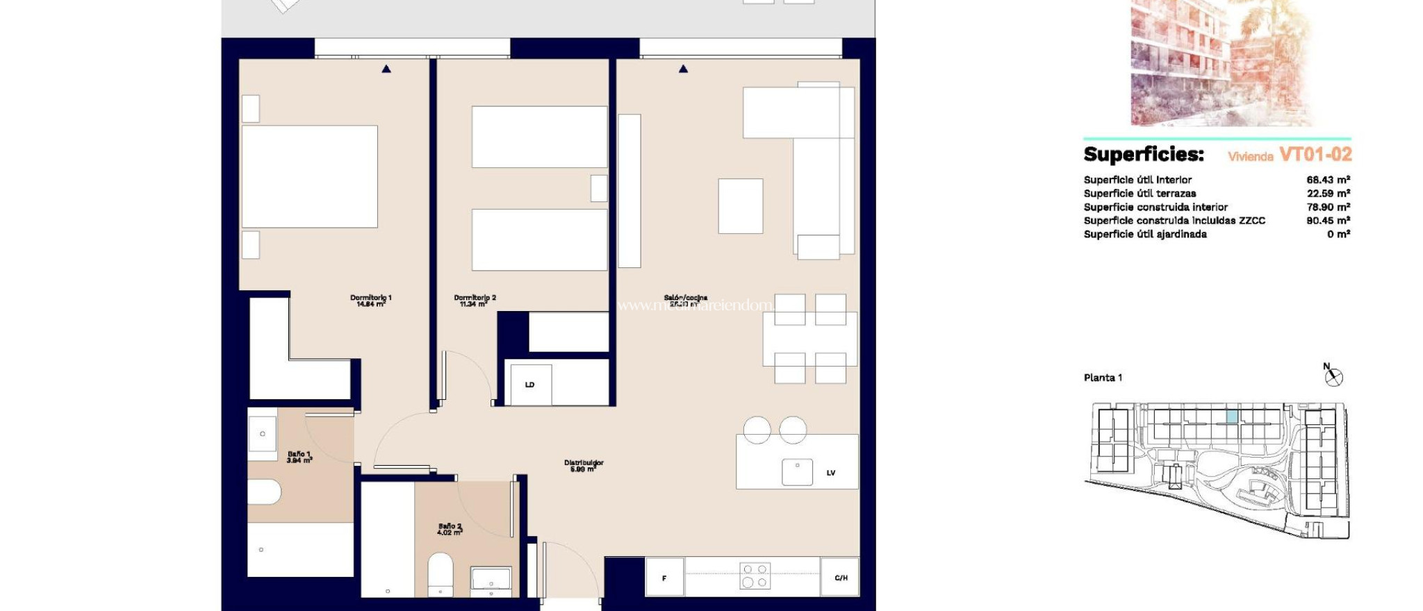 Neubauten - Apartment - Denia - Puerto