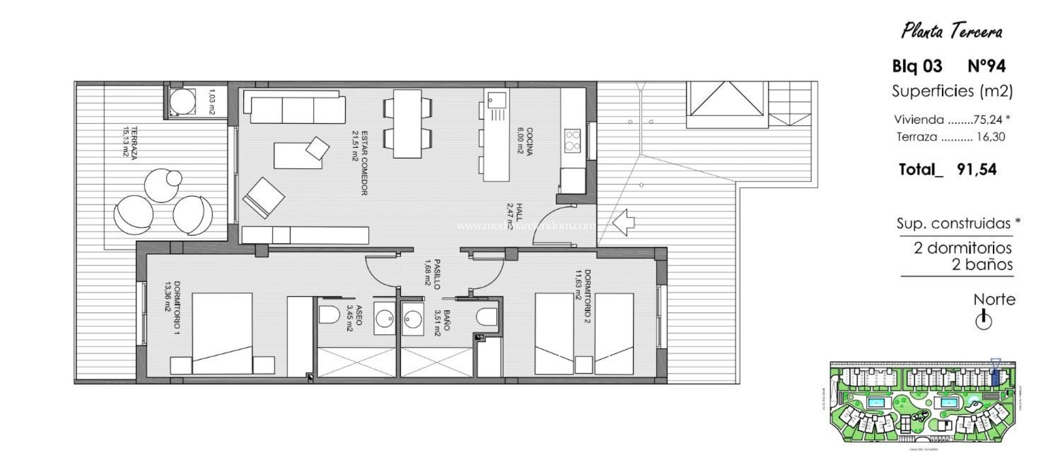 Neubauten - Apartment - Guardamar del Segura - El Raso