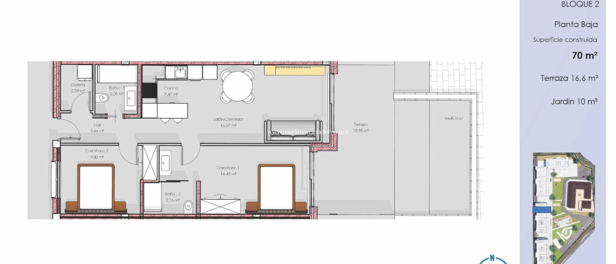 Neubauten - Apartment - Guardamar del Segura - El Raso