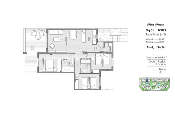 Neubauten - Apartment - Guardamar del Segura - El Raso