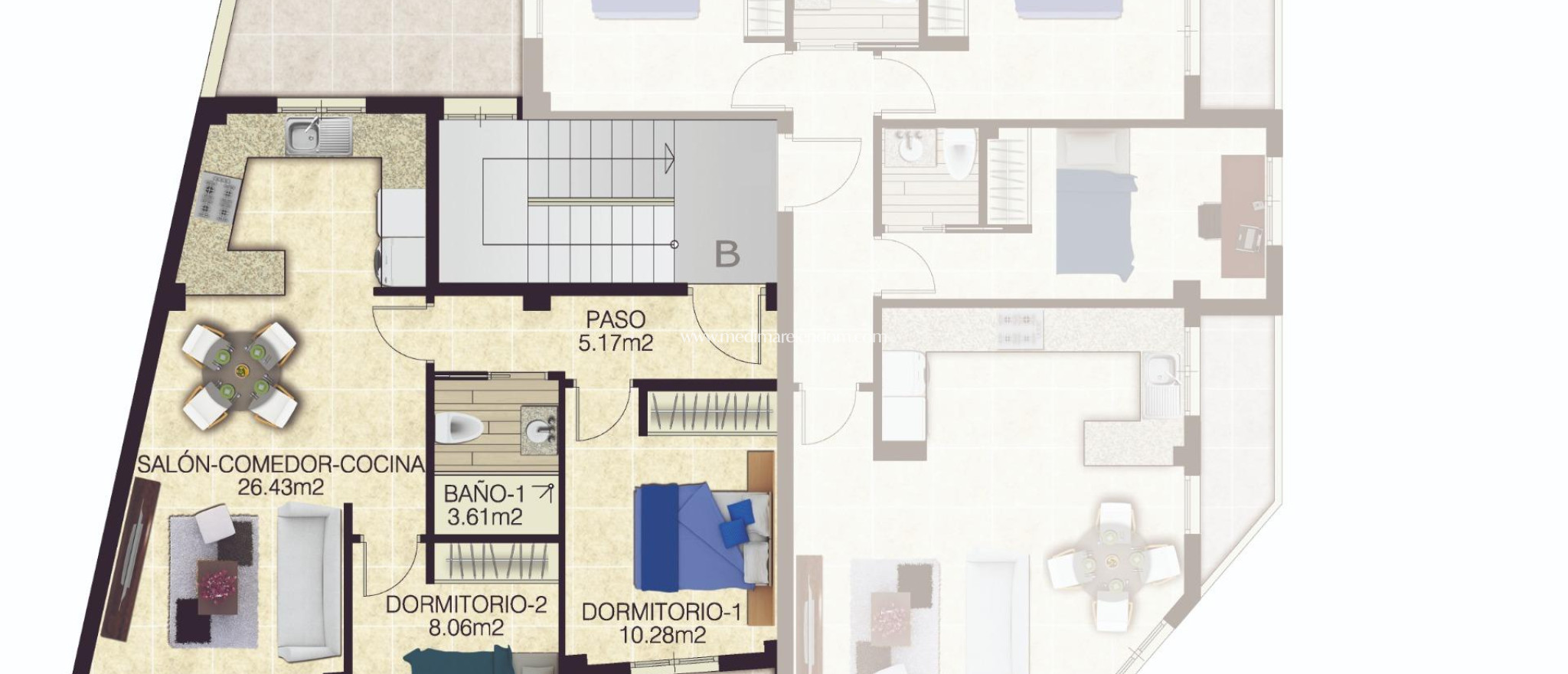 Neubauten - Apartment - Jacarilla - pueblo