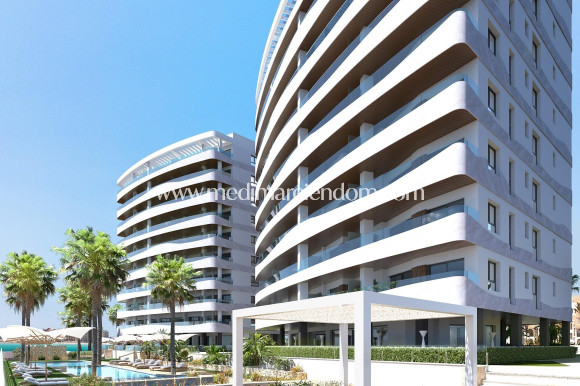 Neubauten - Apartment - La Manga del Mar Menor - 1ª Linea Del Mar Mediterraneo