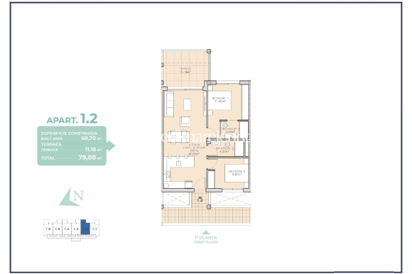 Neubauten - Apartment - Los Alcazares - Serena Golf