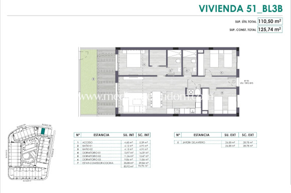 Neubauten - Apartment - Monforte del Cid - Alenda Golf