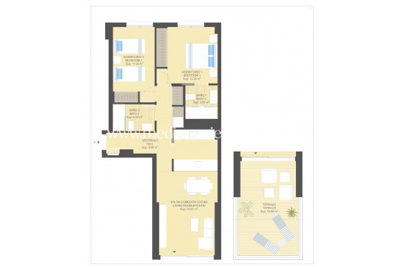 Neubauten - Apartment - Orihuela Costa - Campoamor