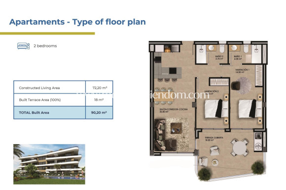 Neubauten - Apartment - Orihuela Costa - Punta Prima