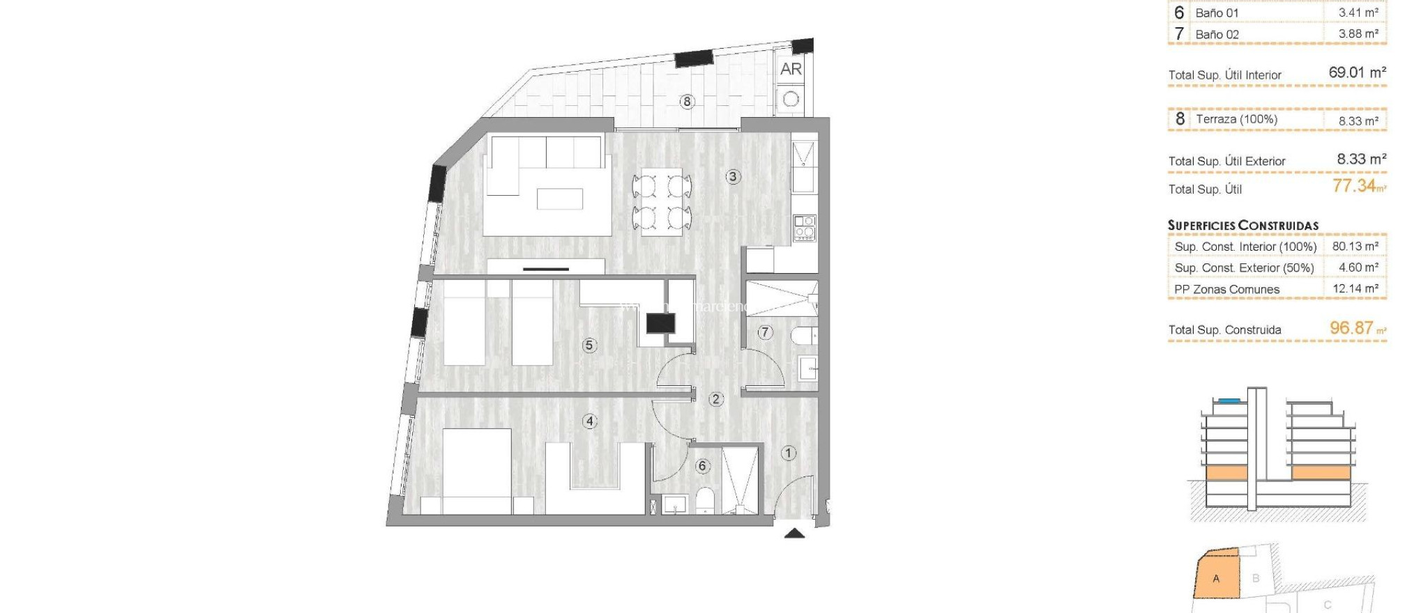 Neubauten - Apartment - Torrevieja - Centro