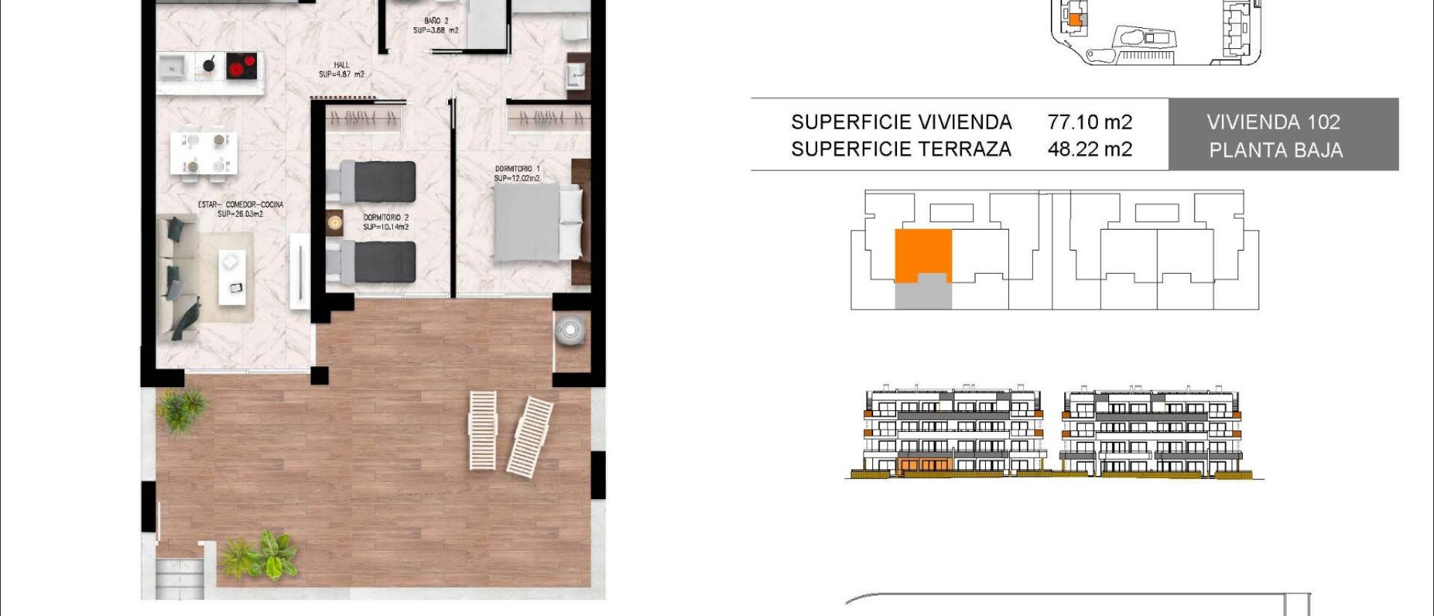 Neubauten - Apartment - Torrevieja - La Siesta