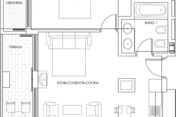 Neubauten - Apartment - Vera - Puerto del Rey
