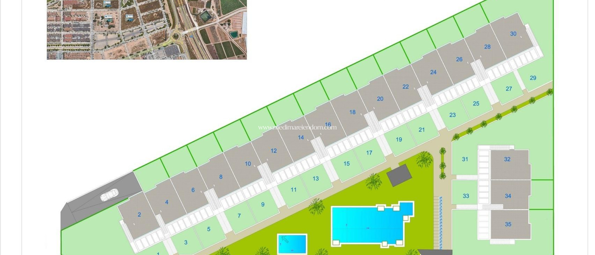 Neubauten - Bungalow - Pilar de la Horadada - pueblo