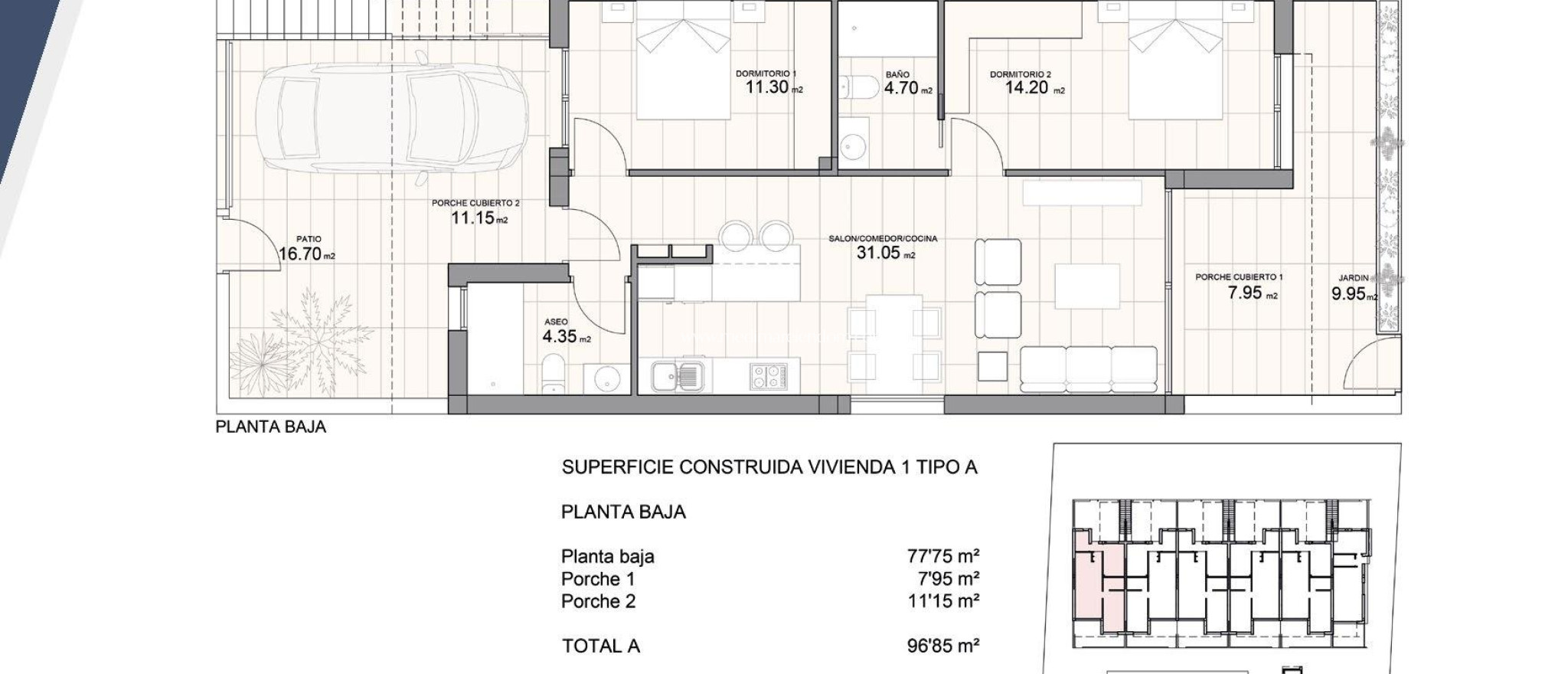 Neubauten - Bungalow - Pilar de la Horadada - Zona Pueblo