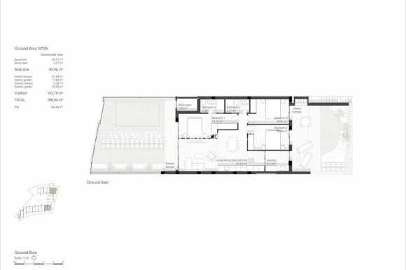 Neubauten - Bungalow - San Javier - Roda Golf