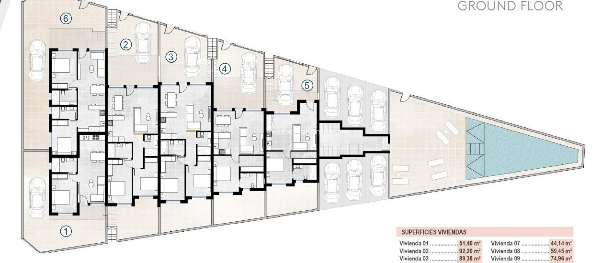 Neubauten - Bungalow - San Pedro del Pinatar - Pueblo