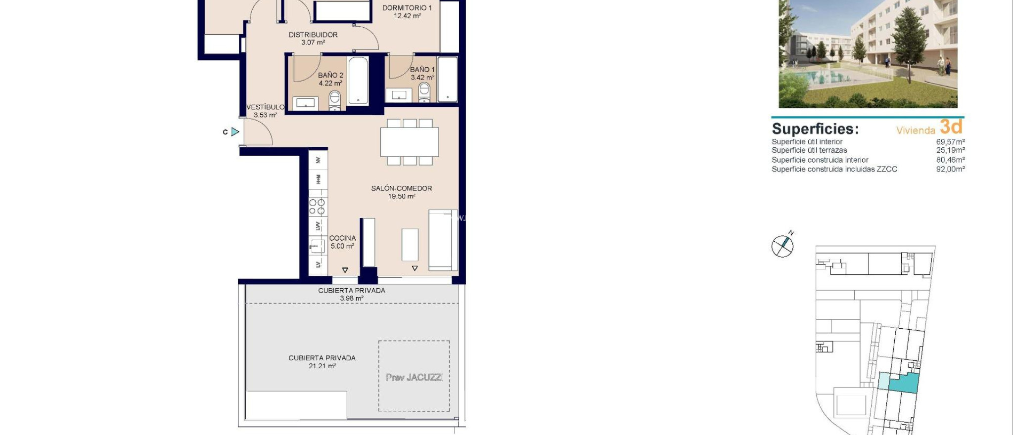 Neubauten - Erdgeschosswohnung - Alicante - San Agustín