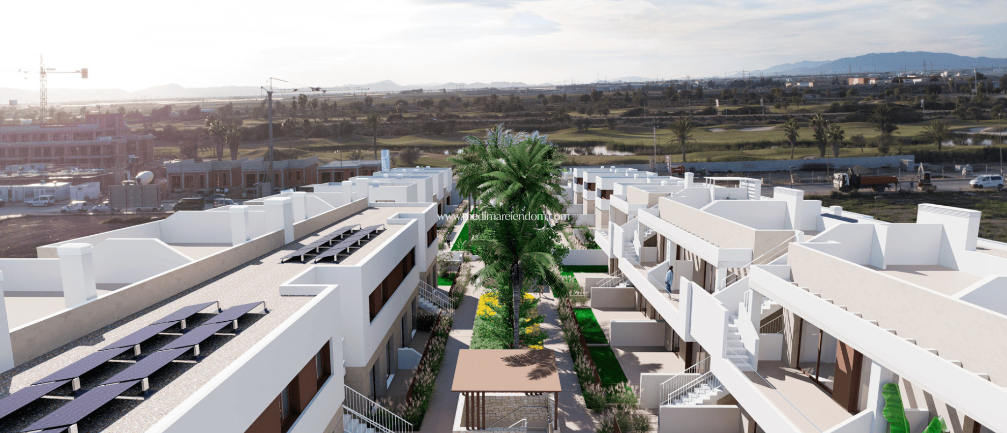 Neubauten - Flacher Bungalow - Los Alcazares