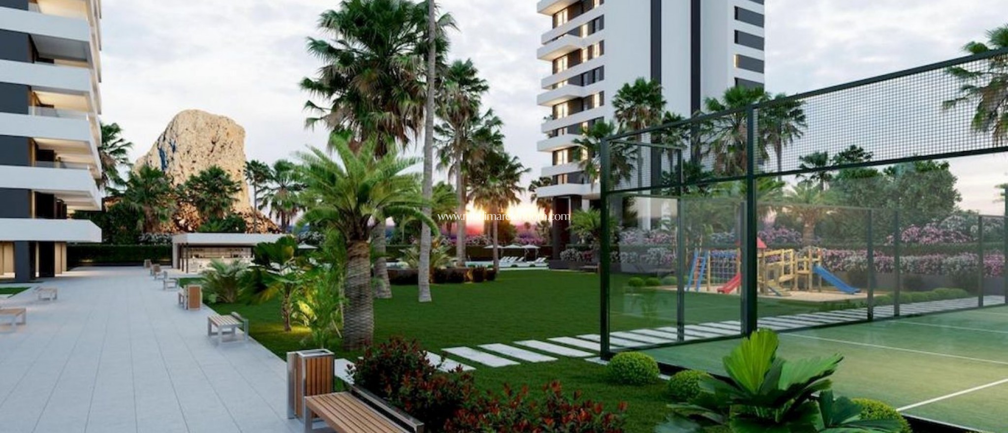 Neubauten - Penthouse - Calpe - Playa Arenal-bol