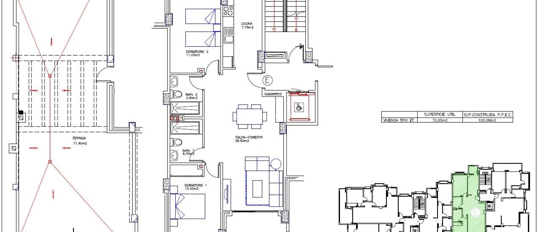Neubauten - Penthouse - La Manga del Mar Menor - La Manga Del Mar Menor