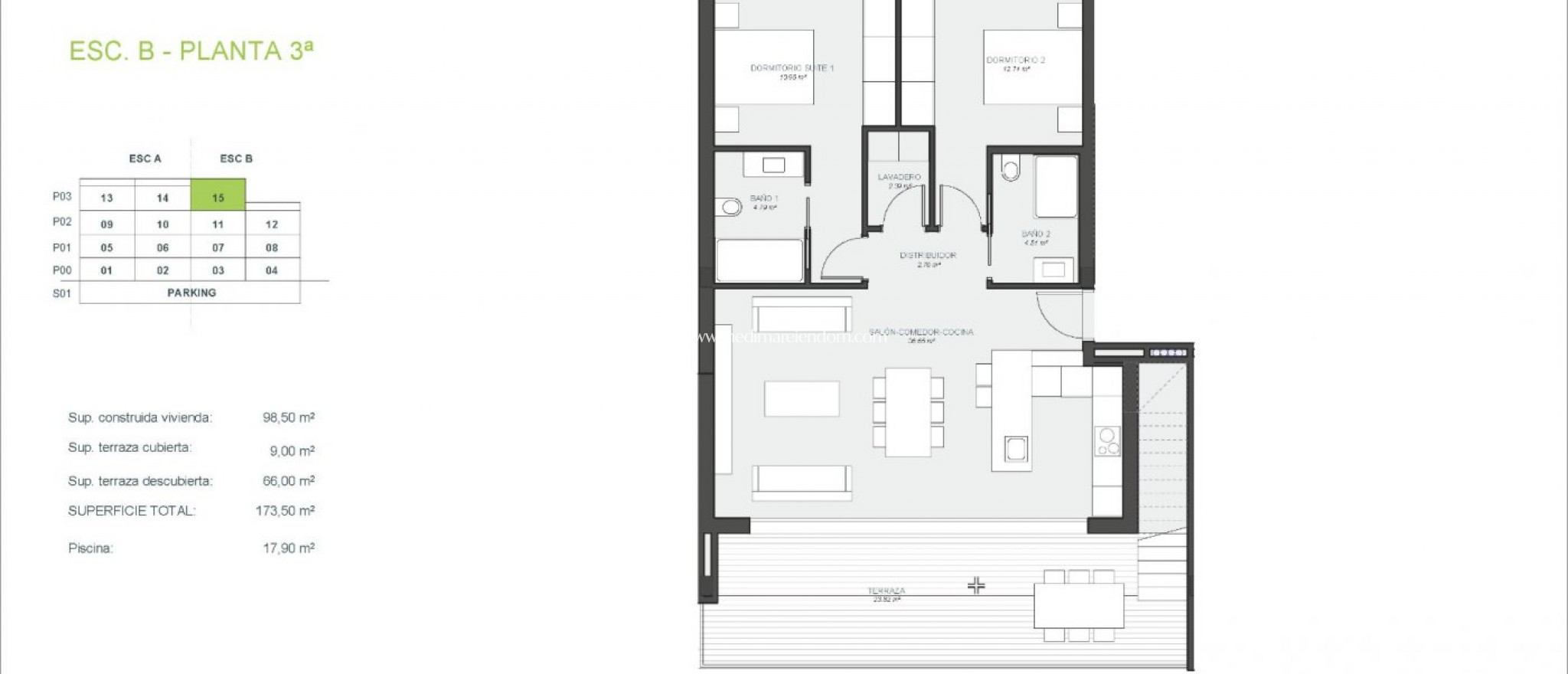 Neubauten - Penthouse - Orihuela - Las Colinas Golf