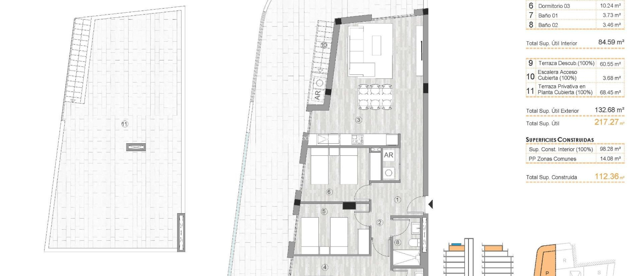Neubauten - Penthouse - Torrevieja - Centro
