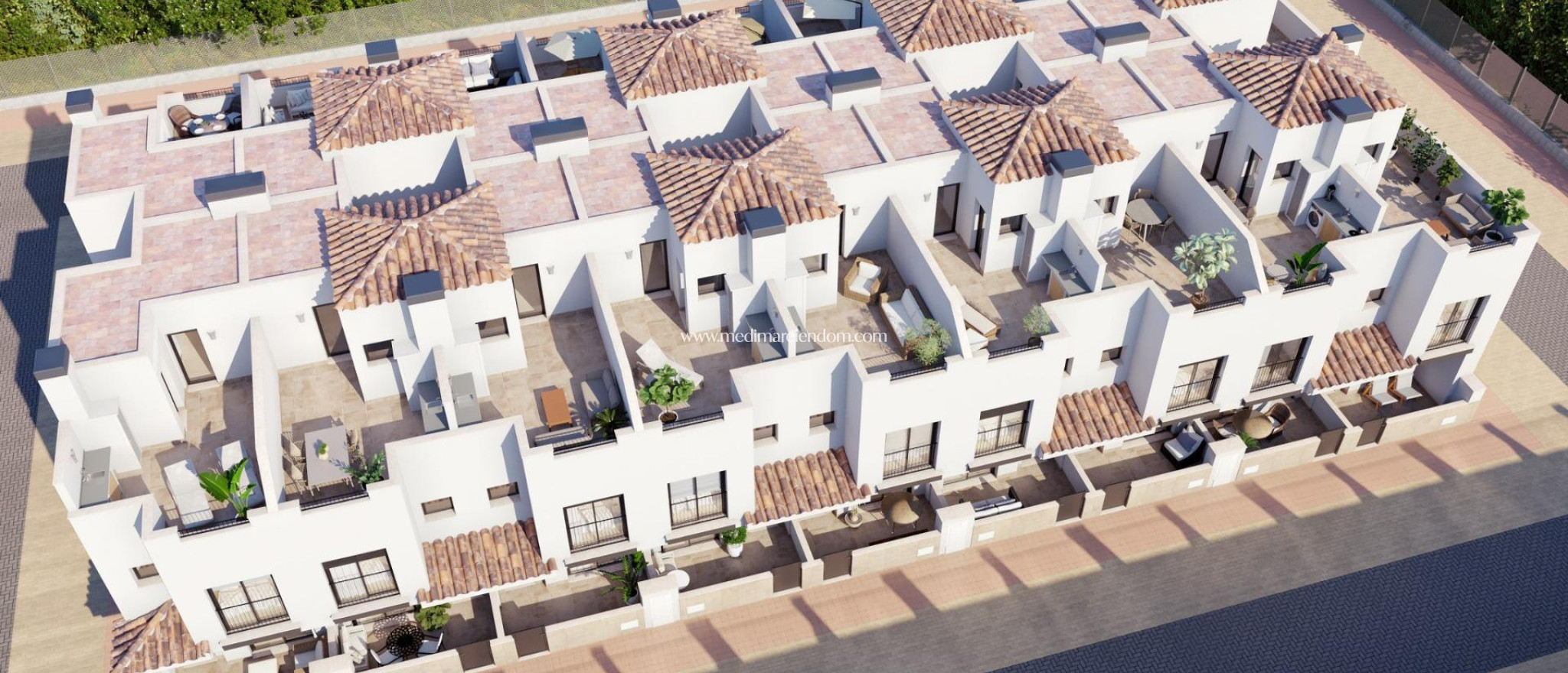 Neubauten - Reihenhaus - Torre Pacheco - Santa Rosalia pueblo