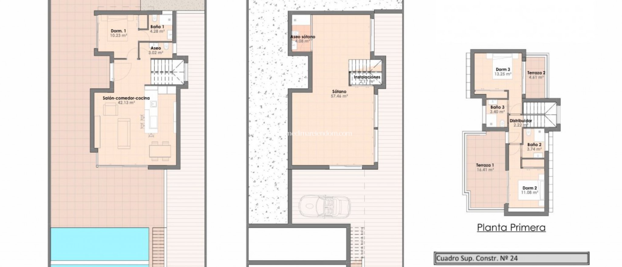 Neubauten - Villa - Algorfa - La Finca Golf