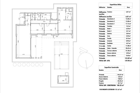 Neubauten - Villa - Aspe - Poligono 19