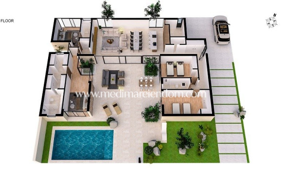 Neubauten - Villa - Banos y Mendigo - Altaona Golf