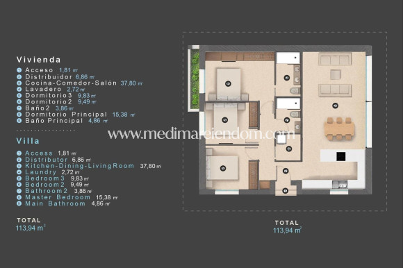 Neubauten - Villa - Orihuela Costa - Las Filipinas