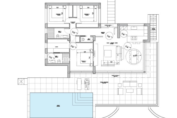 Neubauten - Villa - Orihuela - Las Colinas Golf