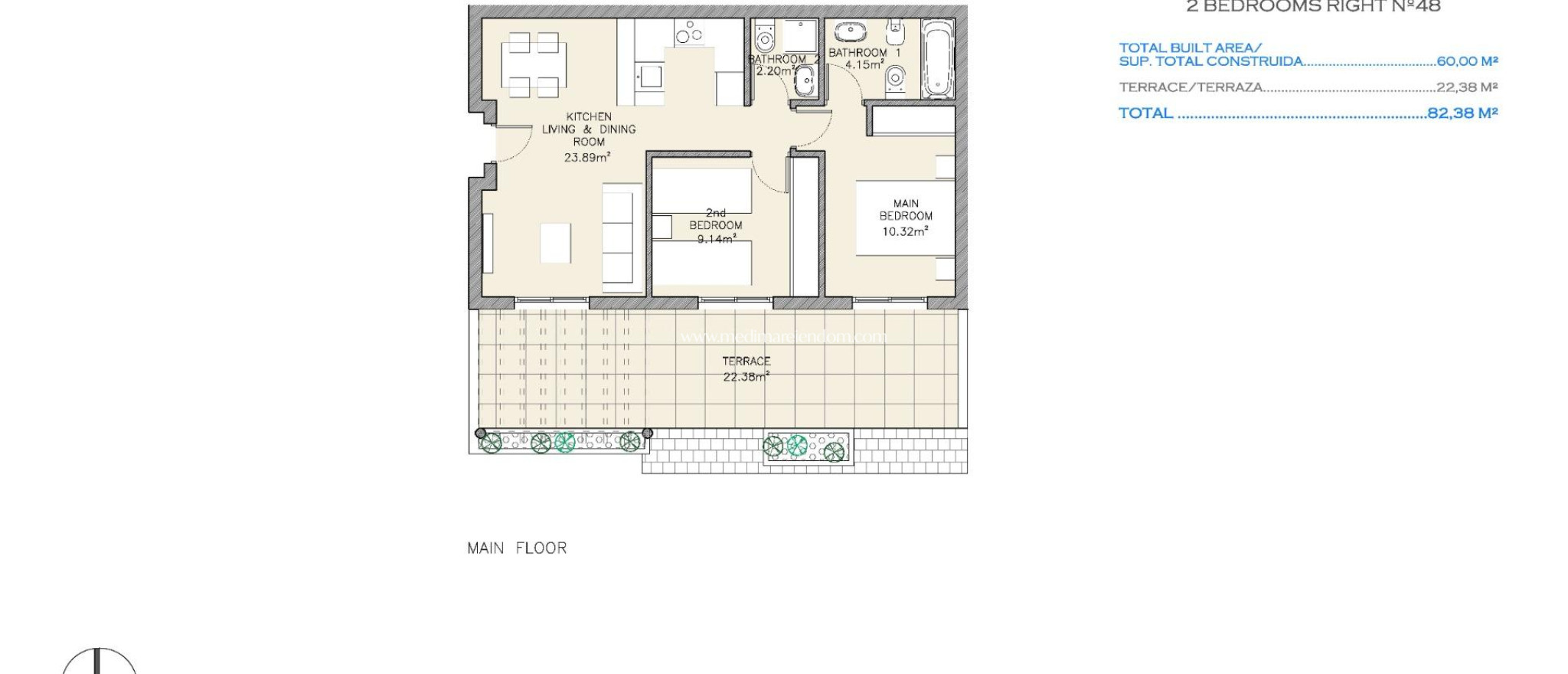 New build - Apartment - Aguilas - Collados