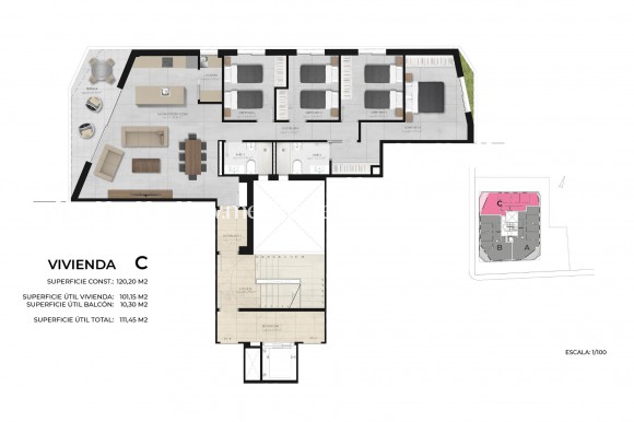 New build - Apartment - Aguilas - Las Yucas