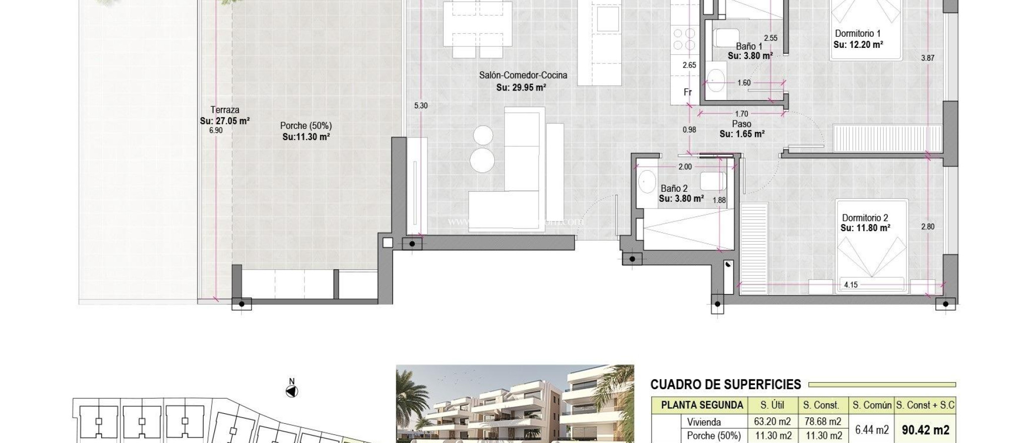 New build - Apartment - Alhama De Murcia - Condado De Alhama