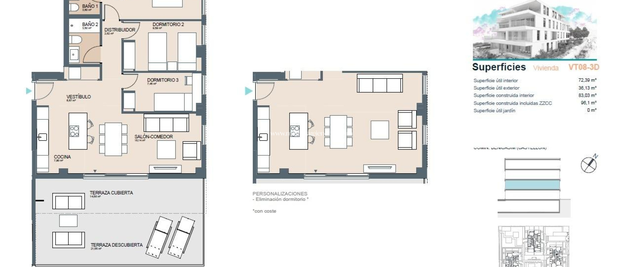 New build - Apartment - Benicassim - Almadraba