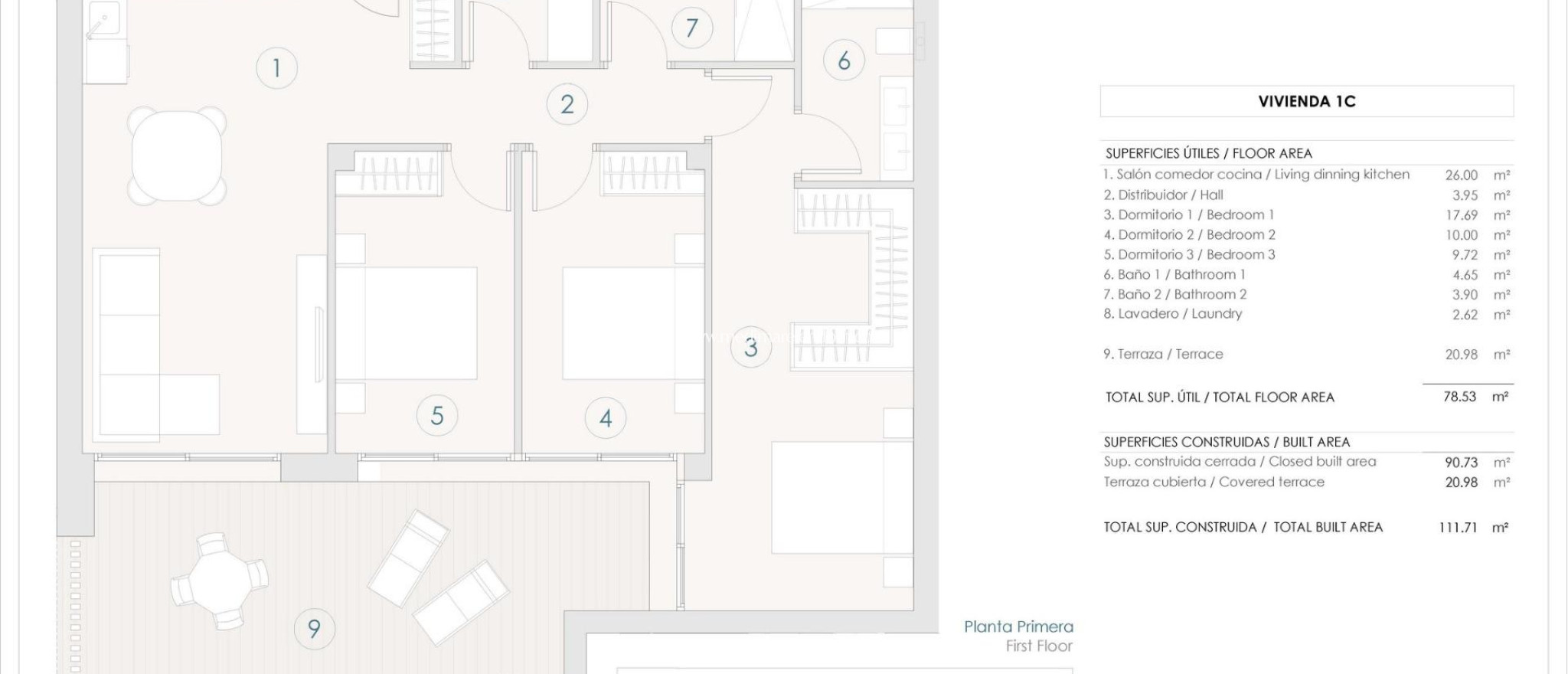 New build - Apartment - Benijofar - Pueblo