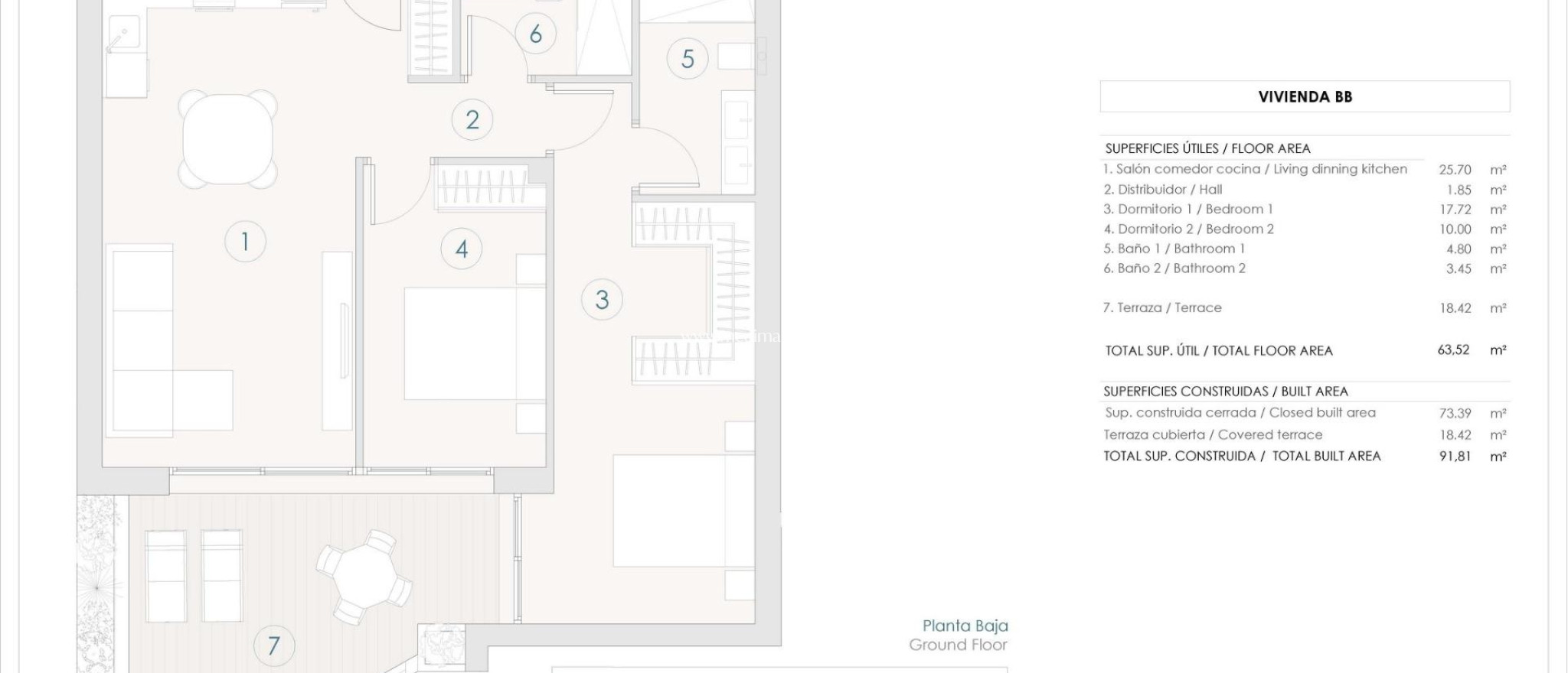 New build - Apartment - Benijofar - Pueblo