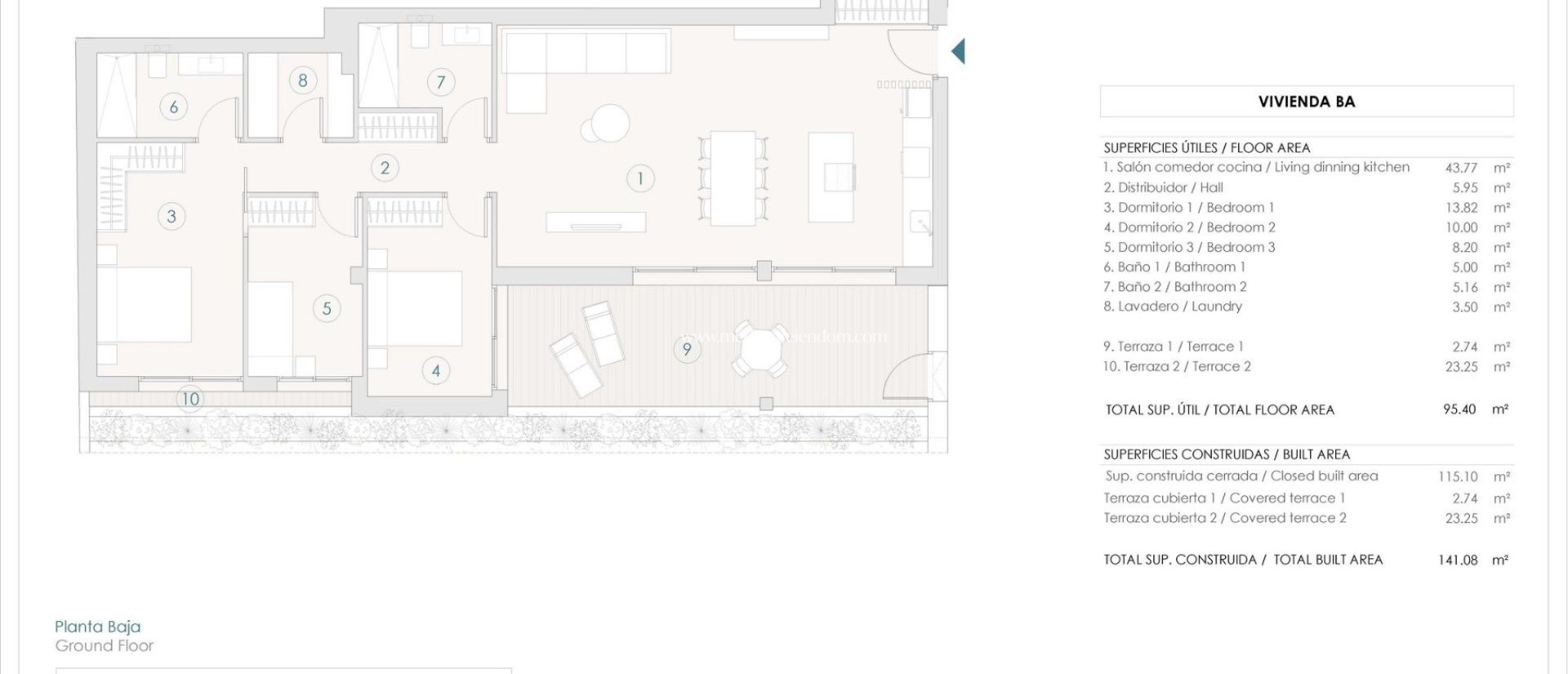 New build - Apartment - Benijofar - Pueblo