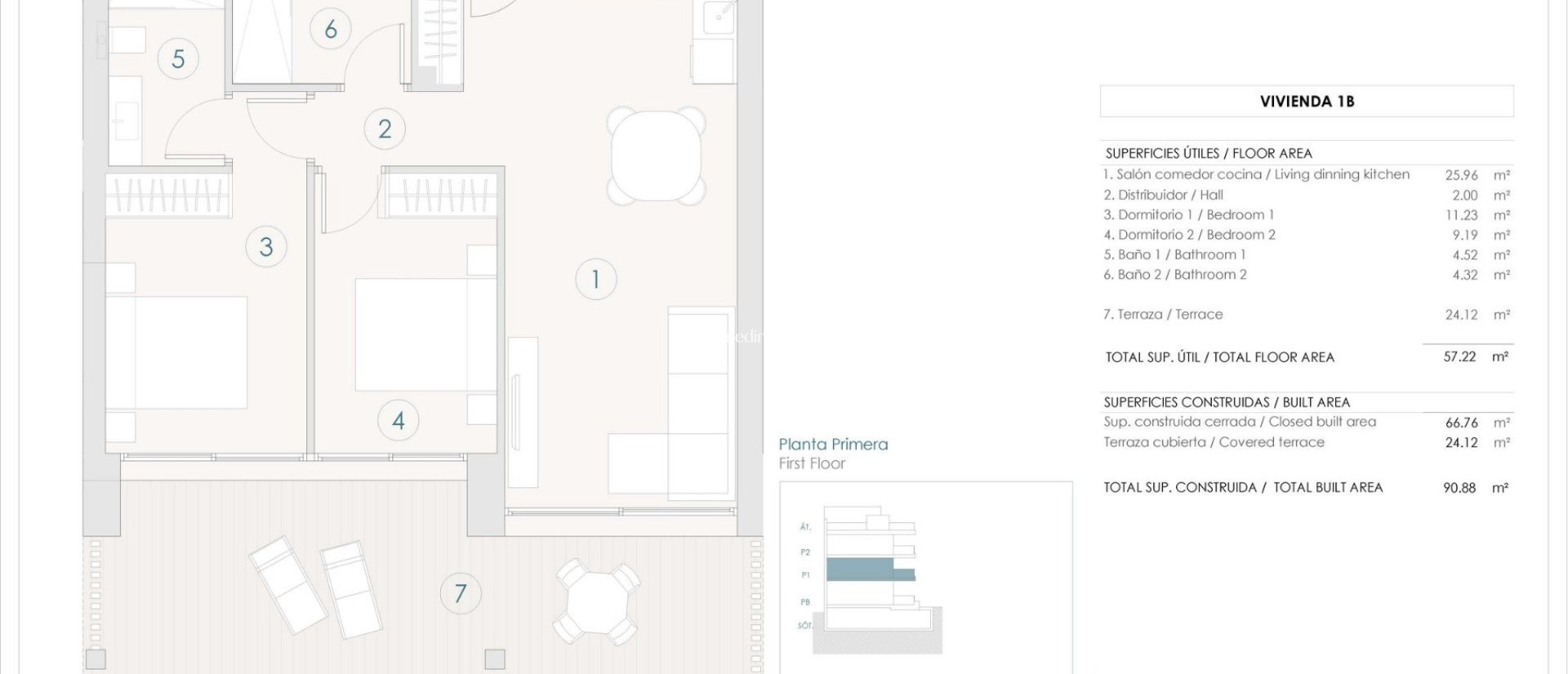 New build - Apartment - Benijofar - Pueblo