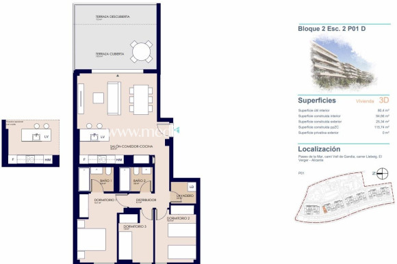 New build - Apartment - Denia - Playa de La Almadraba