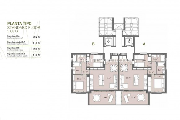 New build - Apartment - Guardamar del Segura - Pueblo