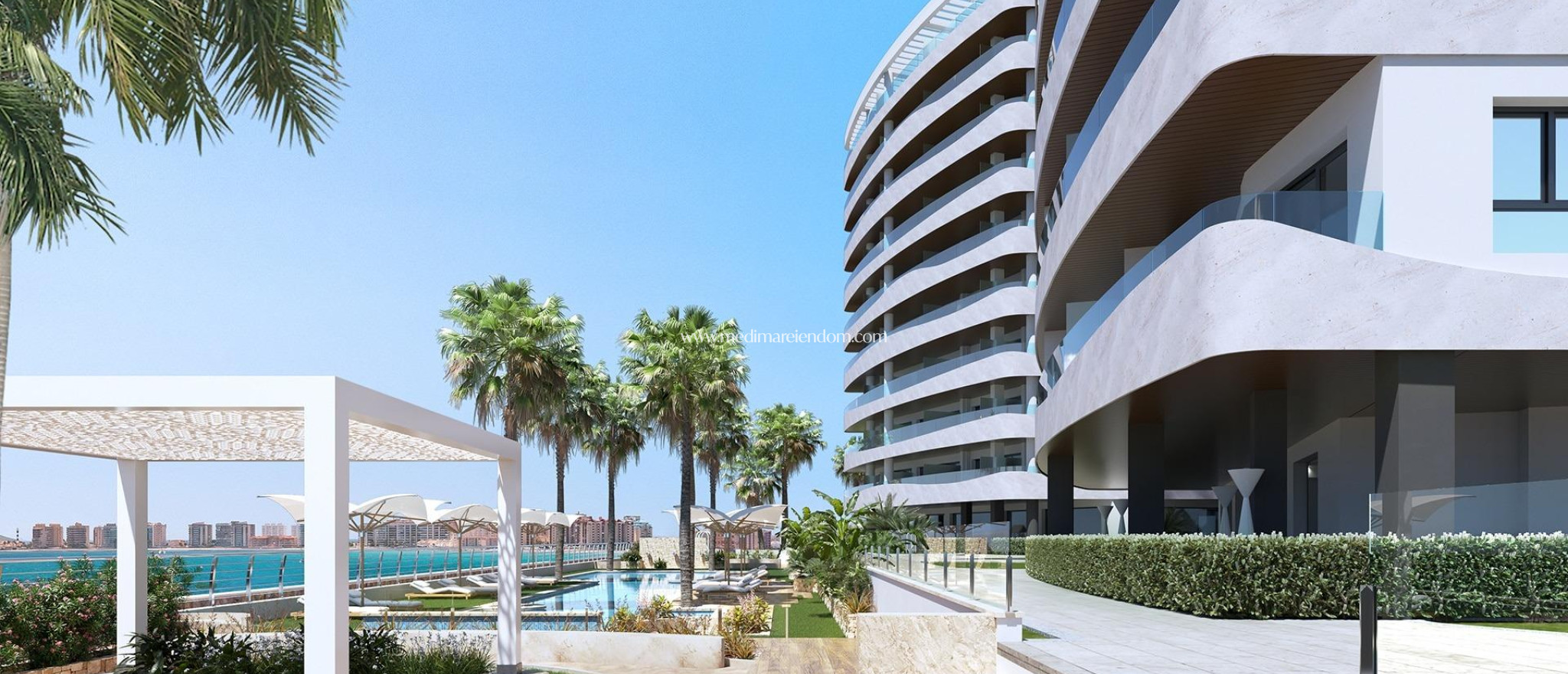 New build - Apartment - La Manga del Mar Menor - 1ª Linea Del Mar Mediterraneo