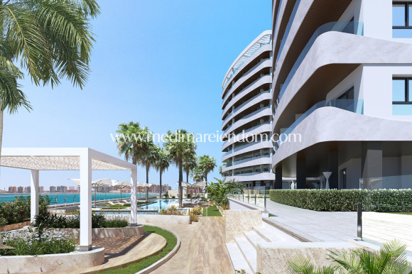 New build - Apartment - La Manga del Mar Menor - 1ª Linea Del Mar Mediterraneo