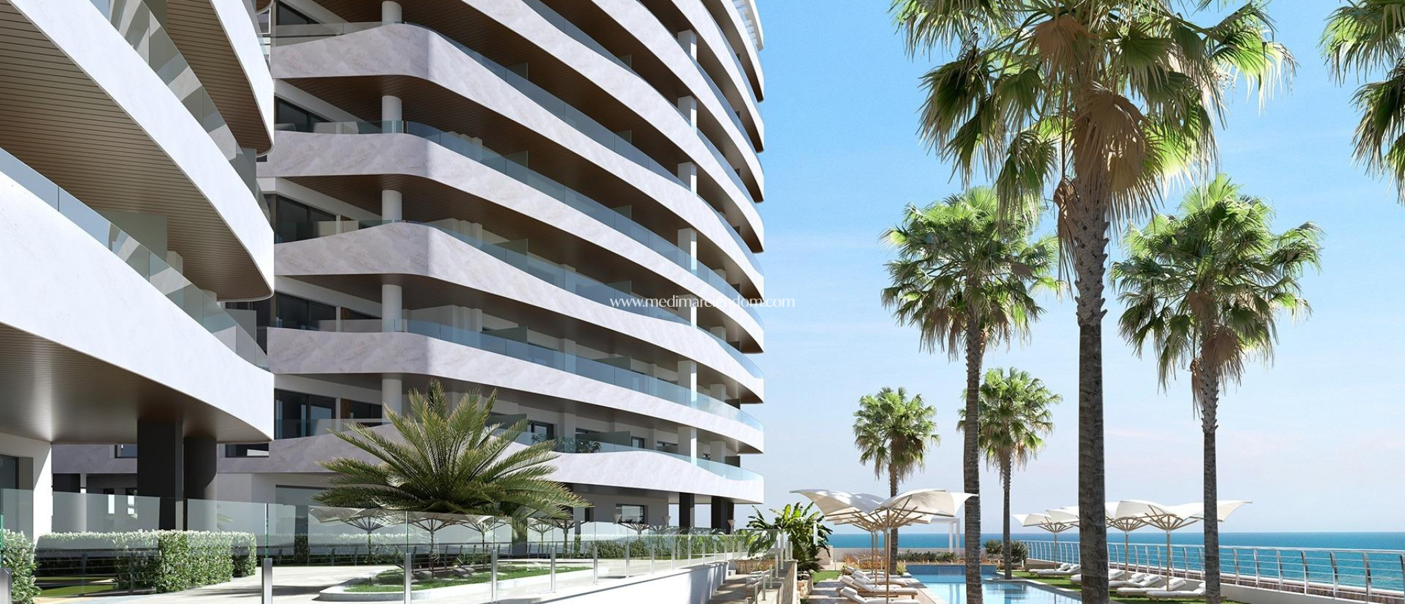 New build - Apartment - La Manga del Mar Menor - 1ª Linea Del Mar Mediterraneo