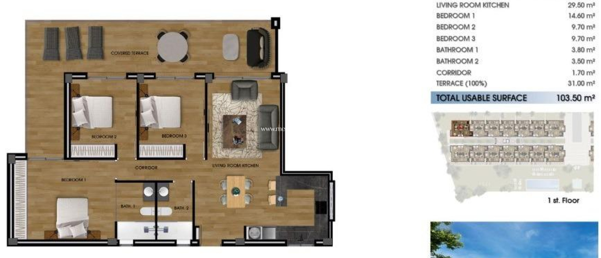 New build - Apartment - Los Alcazares - Serena Golf