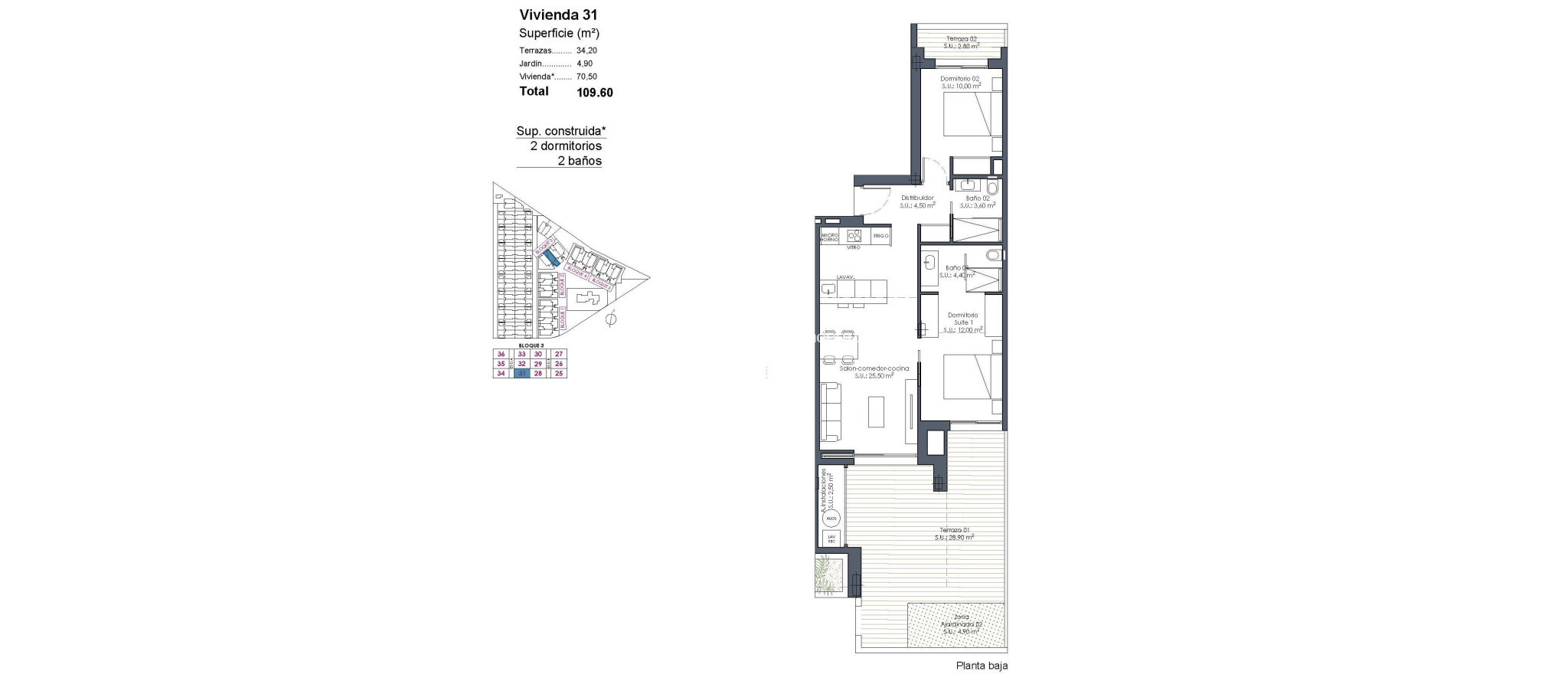 New build - Apartment - Los Alcazares - Serena Golf