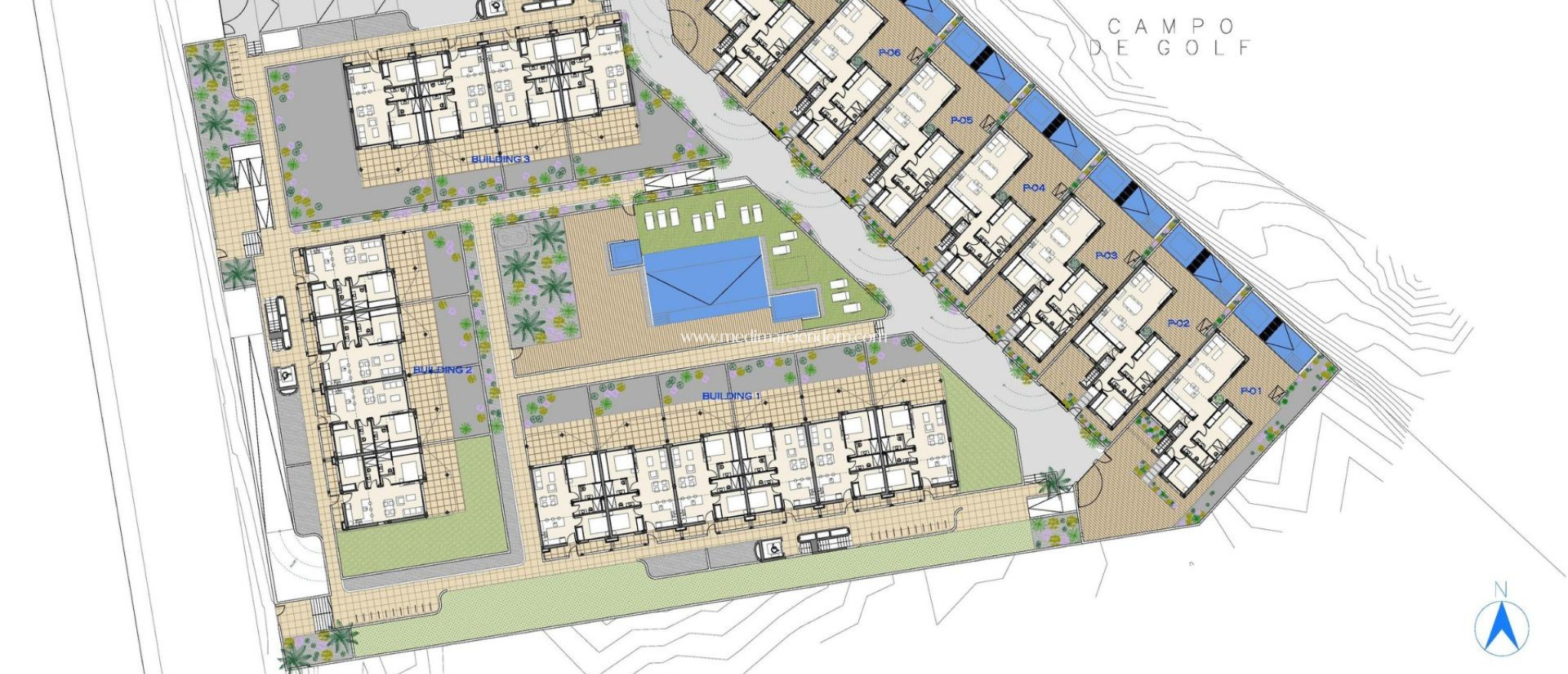 New build - Apartment - Los Alcazares - Serena Golf