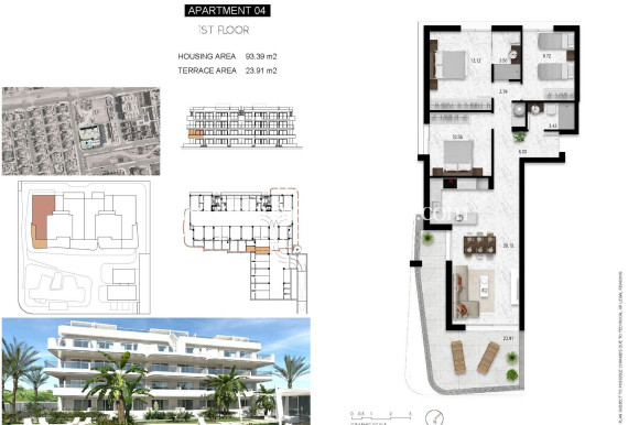 New build - Apartment - Orihuela Costa - Lomas De Cabo Roig