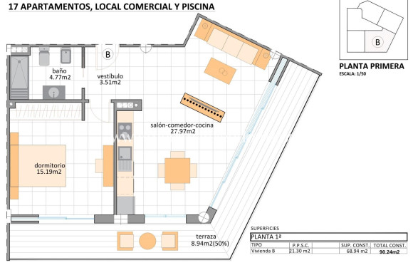 New build - Apartment - San Pedro del Pinatar - Lo Pagan